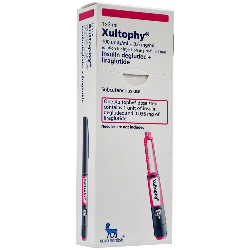 Xultophy 100 IU/ml + 3.6mg/ml 1 Prefilled Pen 3ml (Refrigerated)