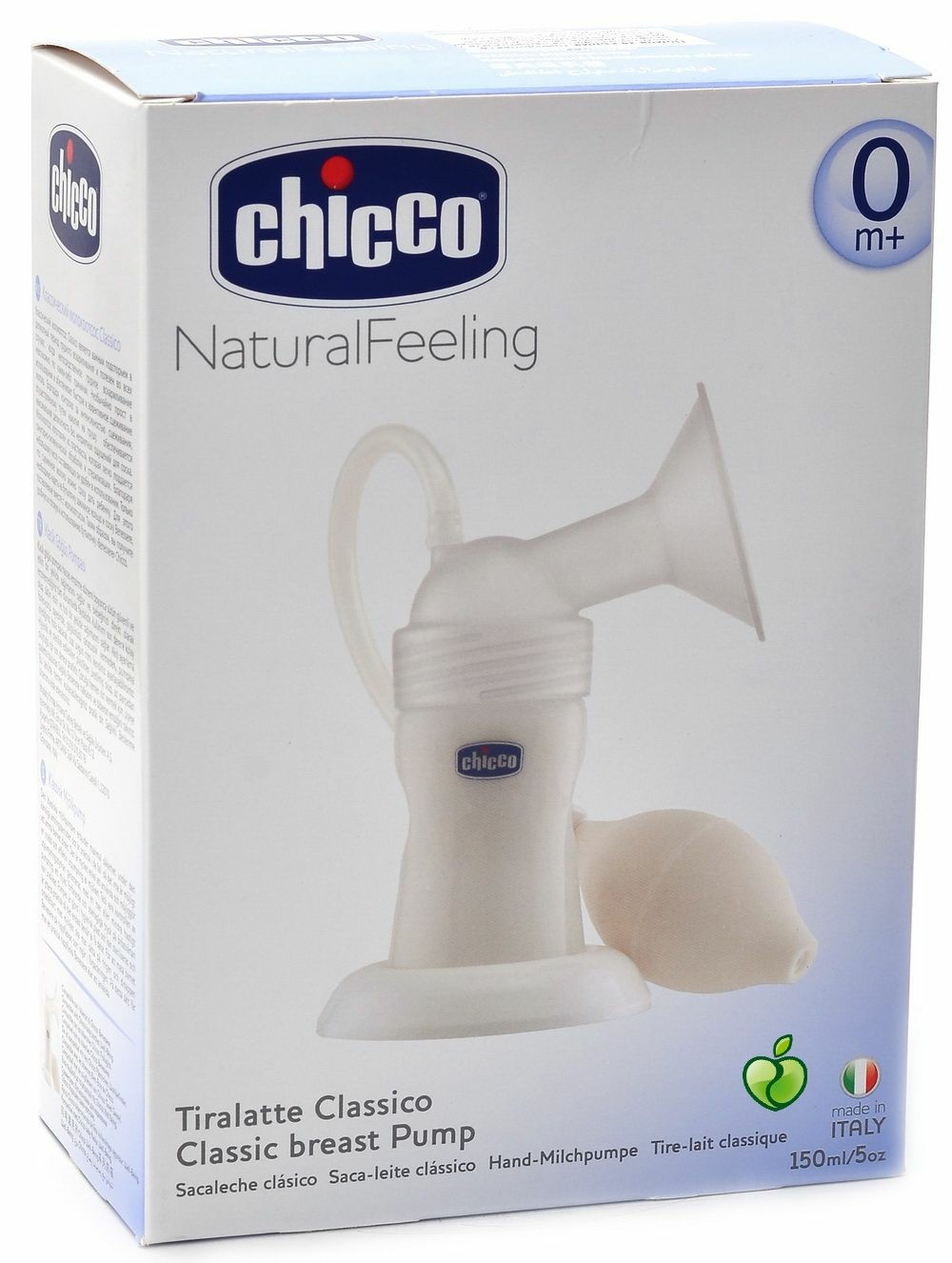 Chicco Classic Breast Pump W.Bottle 150