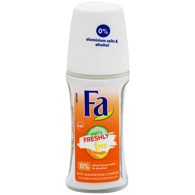 Fa Freshly Free Cucamber&Melon Deodorant Roll On 50ml