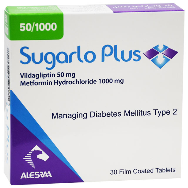Sugarlo Plus 50mg/1000mg 30 Film Coated Tablet