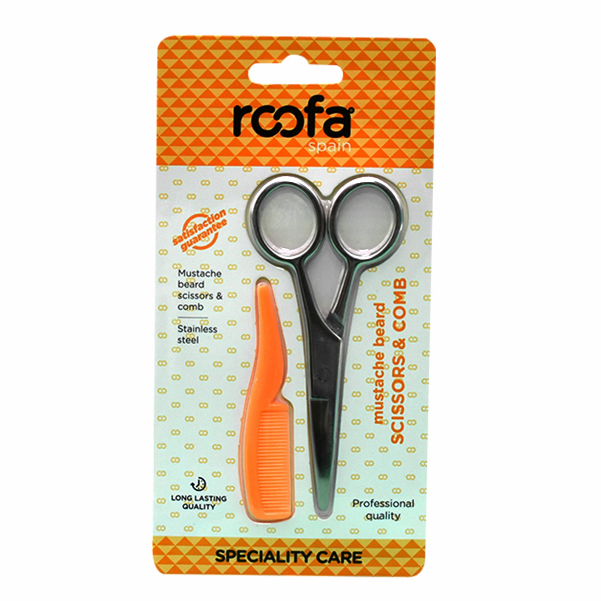 Roofa Beard Scissors & Comb/003Sc