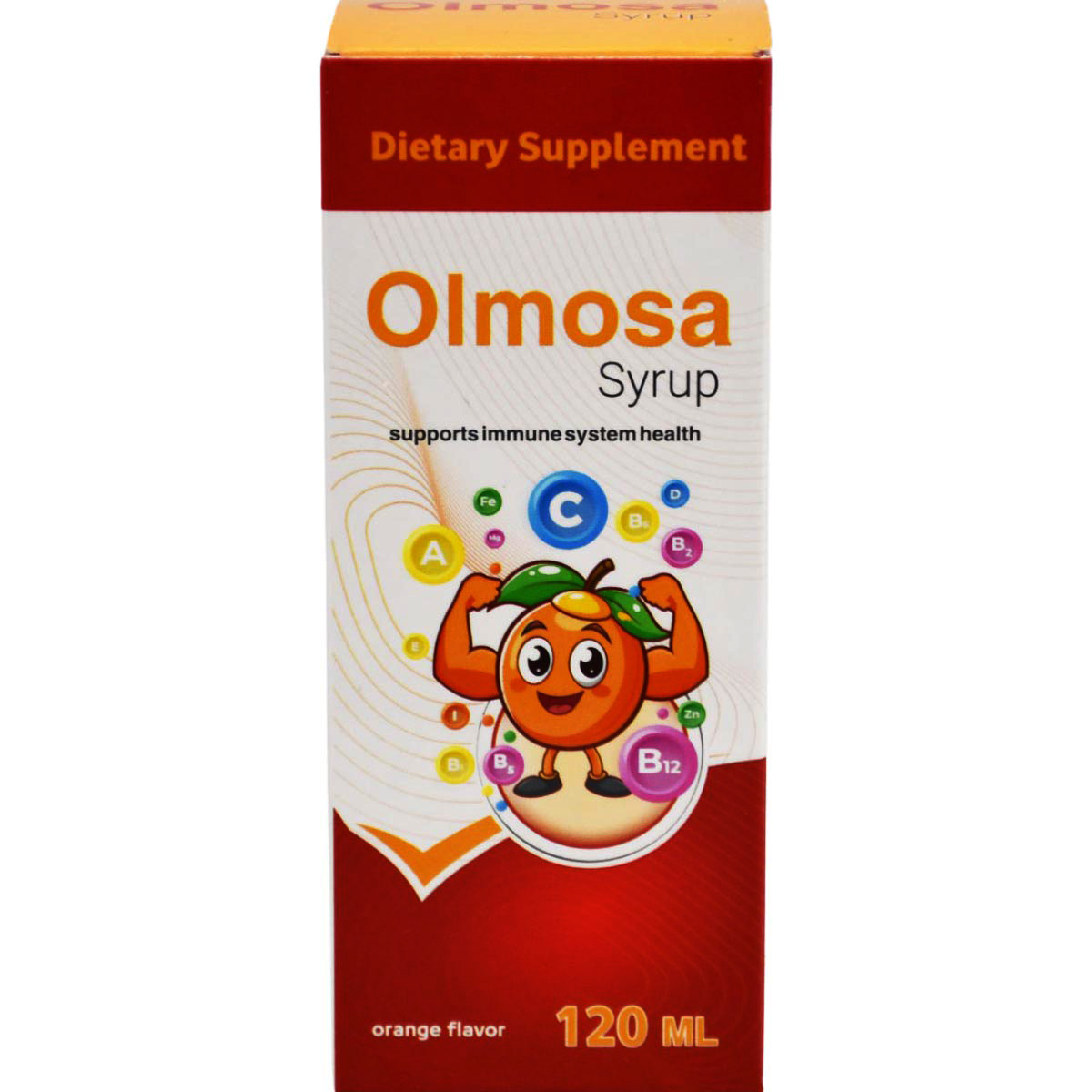 Olmosa Orange Flavor Syrup 120ml