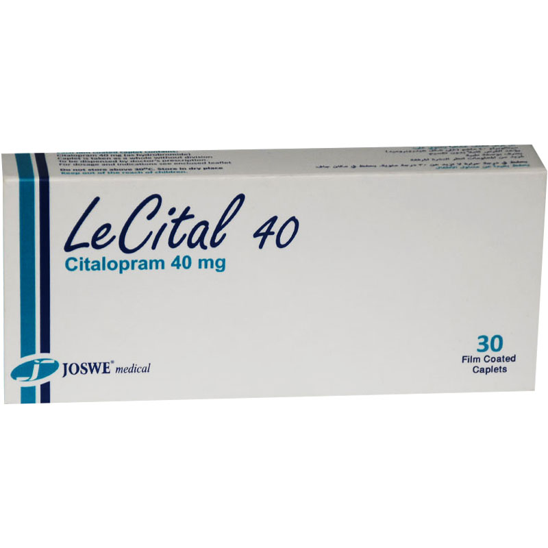 Lecital 40mg 30 Film Coated caplets