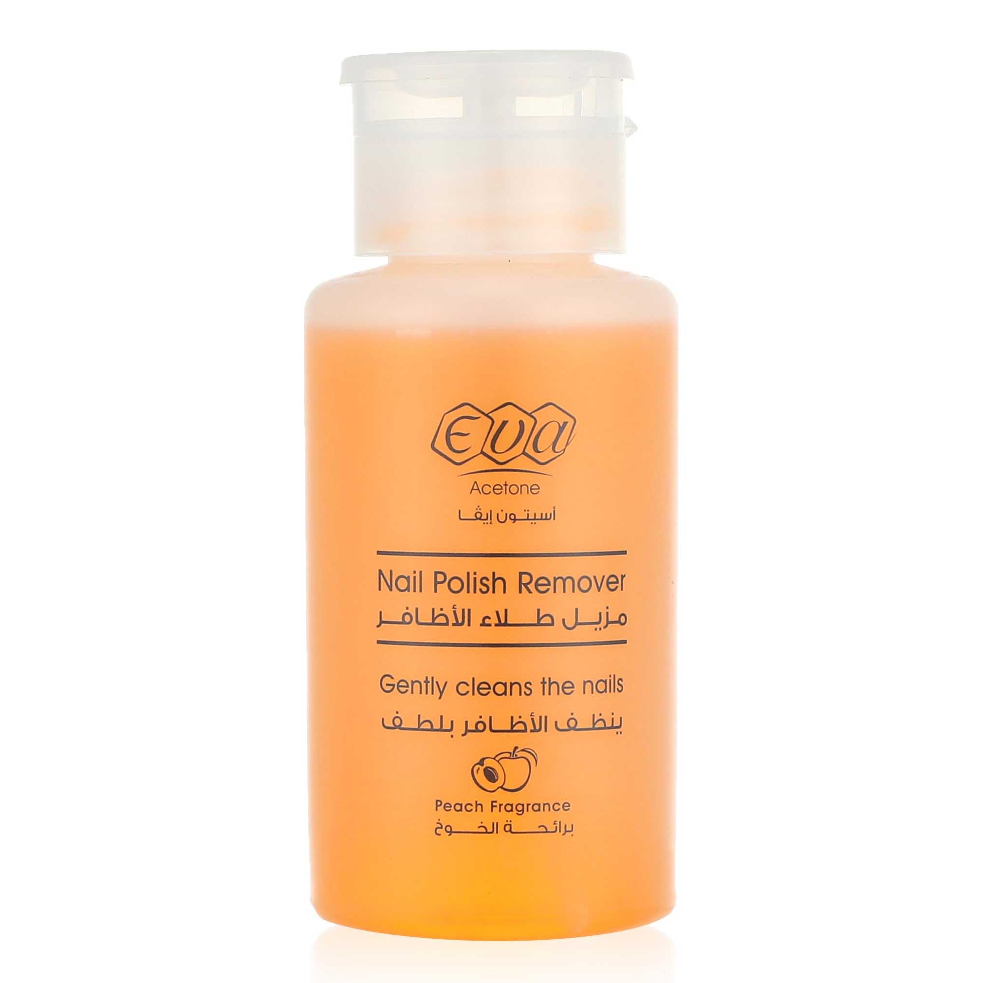 Eva Nail Polish Remover Peach Fragrance 200ml