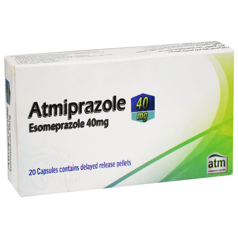 Atmiprazole 40mg 20 Delayed Release Capsule
