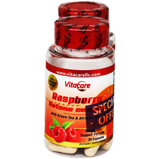 Vitacare Raspberry Ketone 2X20 Capsules (Offer Pack)