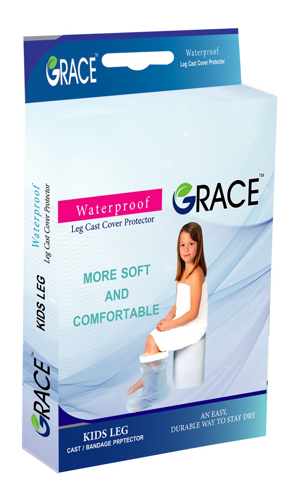 Grace Leg Cast Cover Protector For Kids