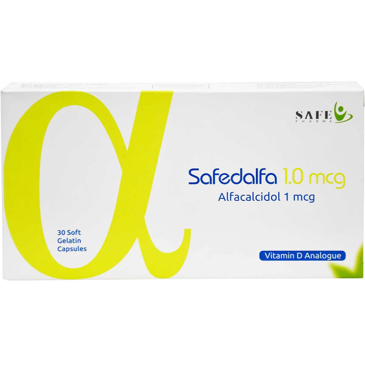 Safedalfa 1 &micro;g 30 Soft Gelatin Capsules