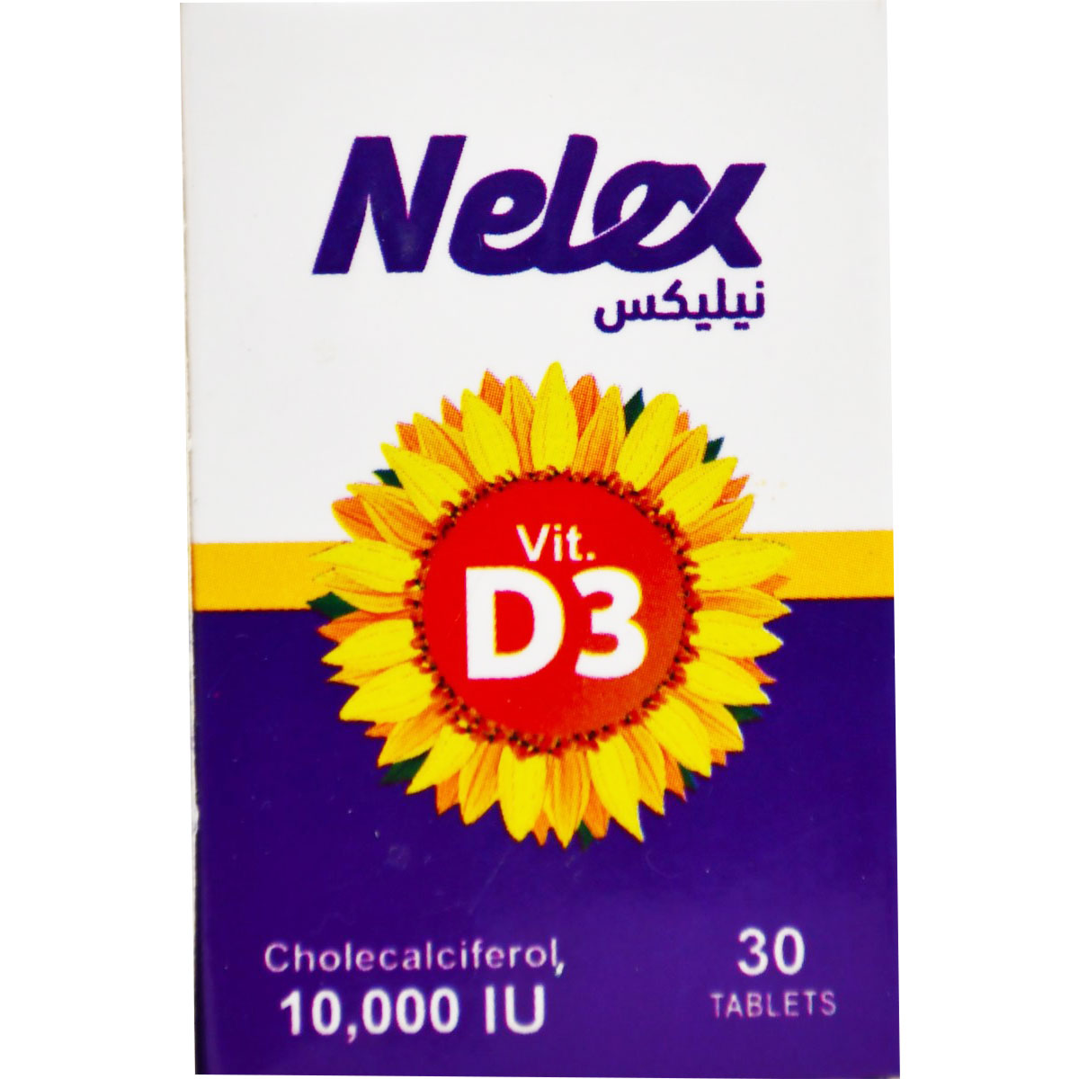 Nelex D3 10000IU 30 Tablets