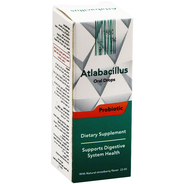 Atlabacillus Strawberry Flavor Oral Drops 15ml