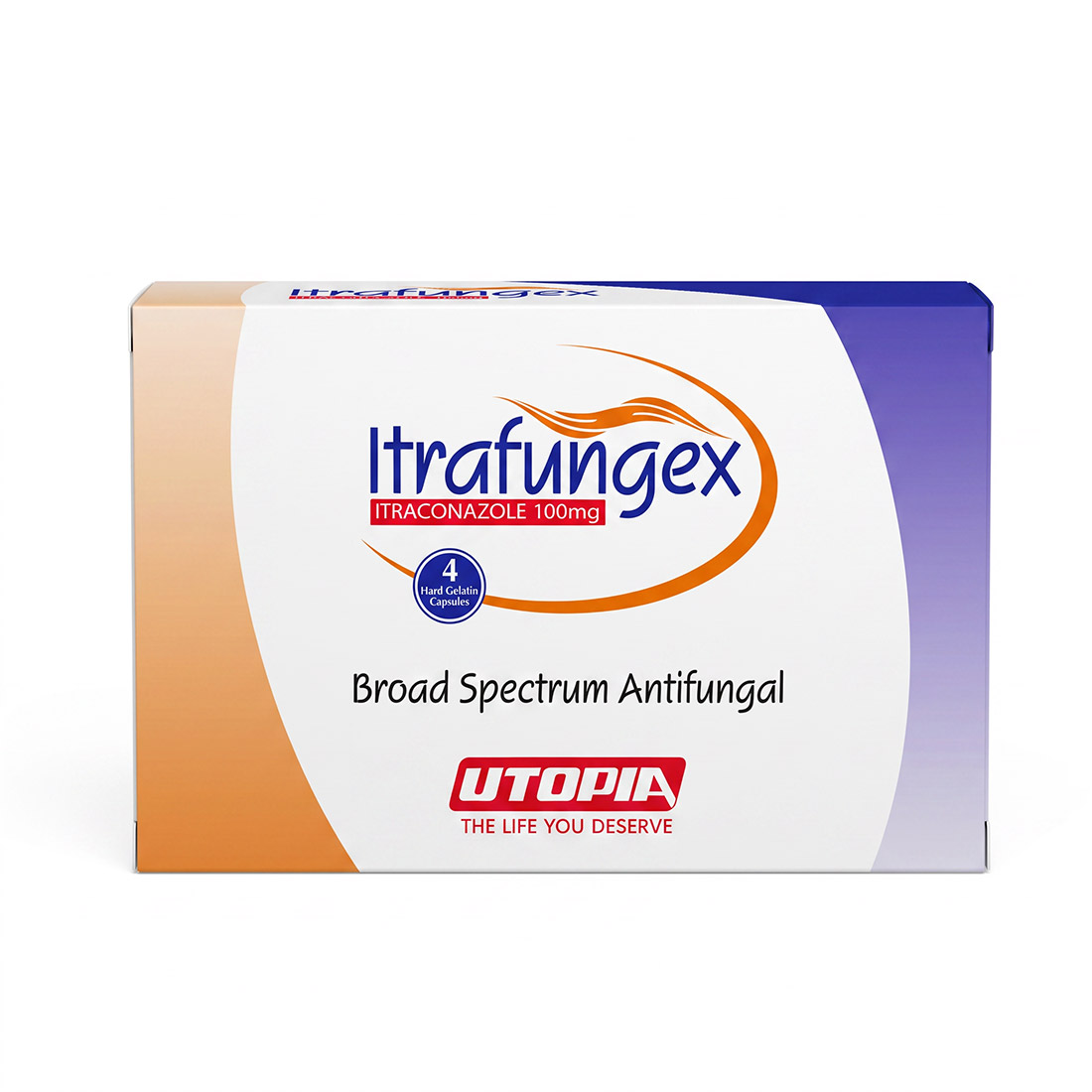 Itrafungex 100mg 4 Hard Gelatin Capsules image number 0