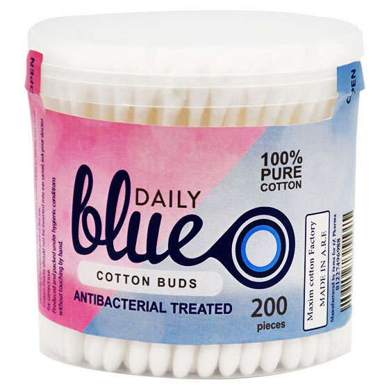 Daily Blue Cotton Buds 200pcs
