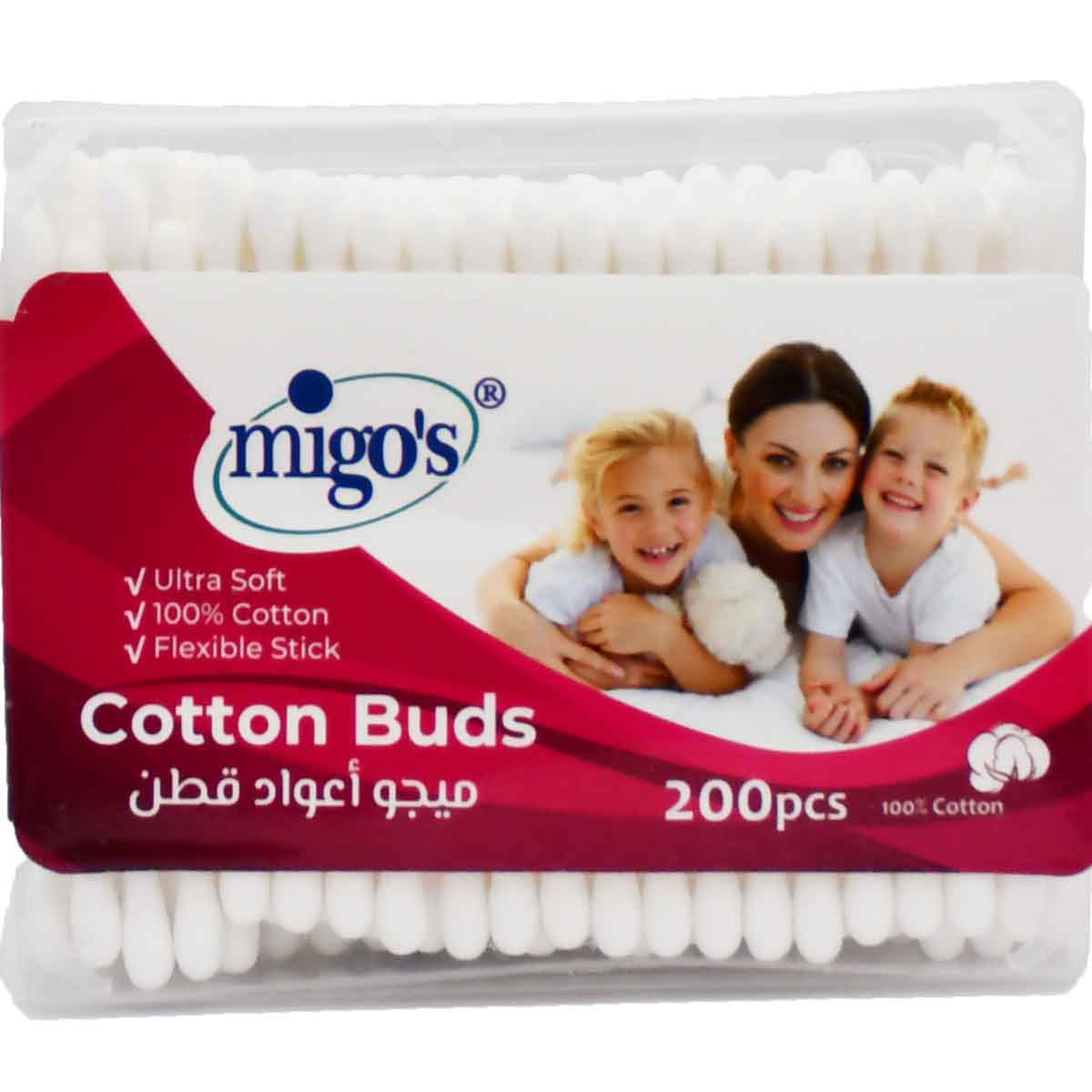 Migos Cotton Buds Box 200 Pieces/18101