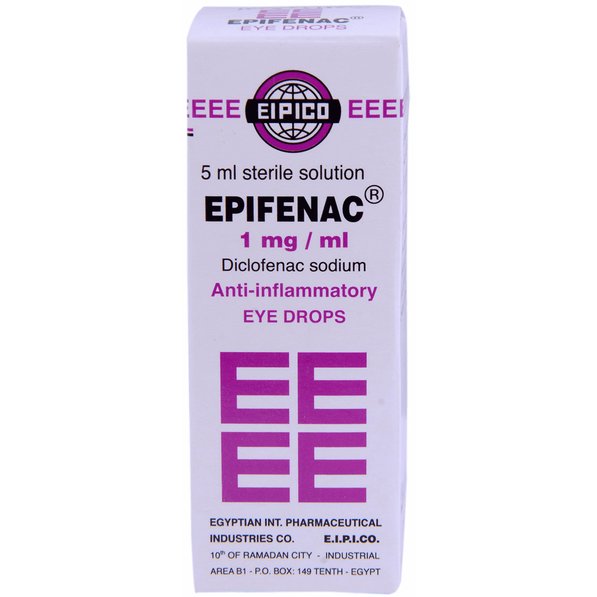 Epifenac 1% Eye Drop