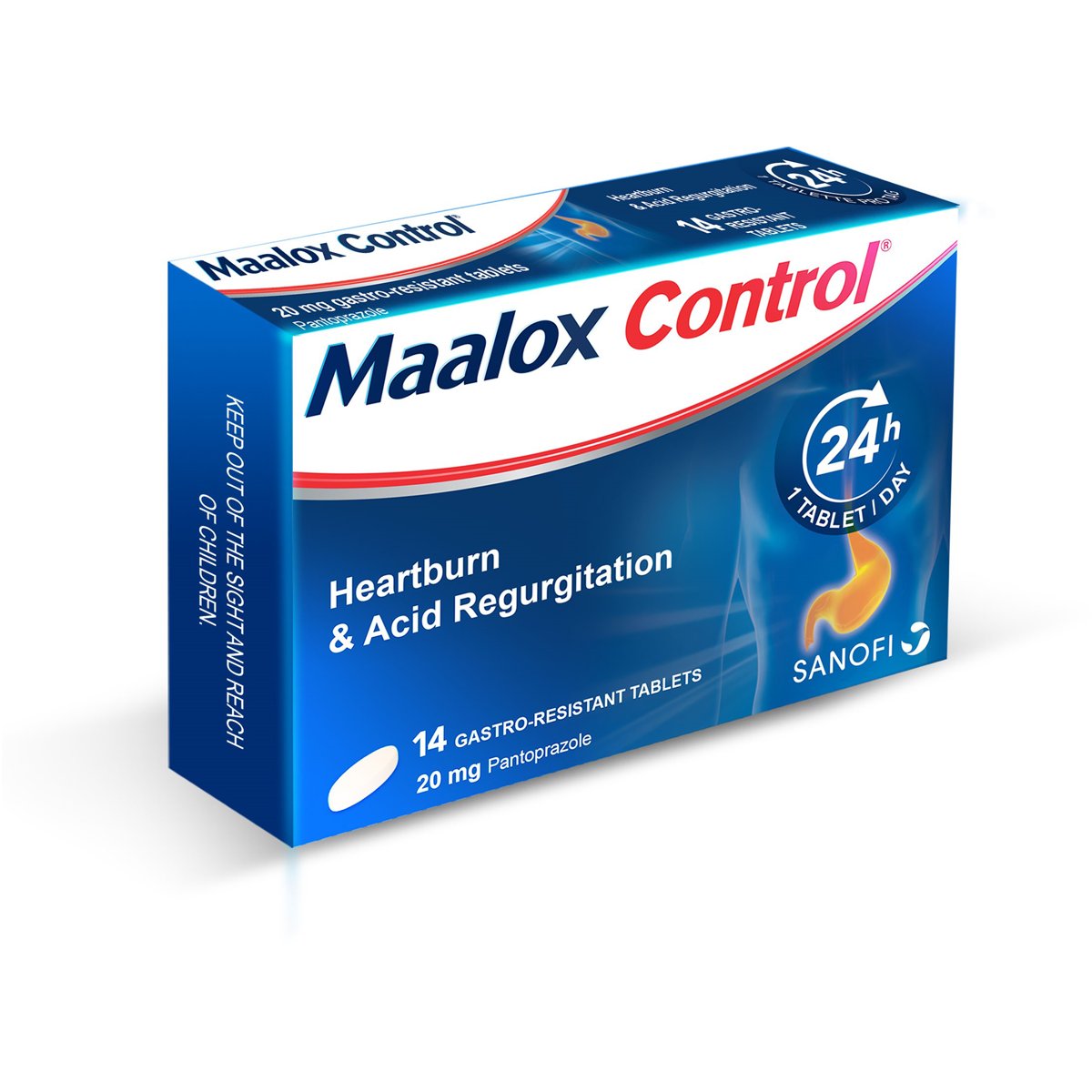 Maalox Control 20mg 14 Gastro Resistant Tablets