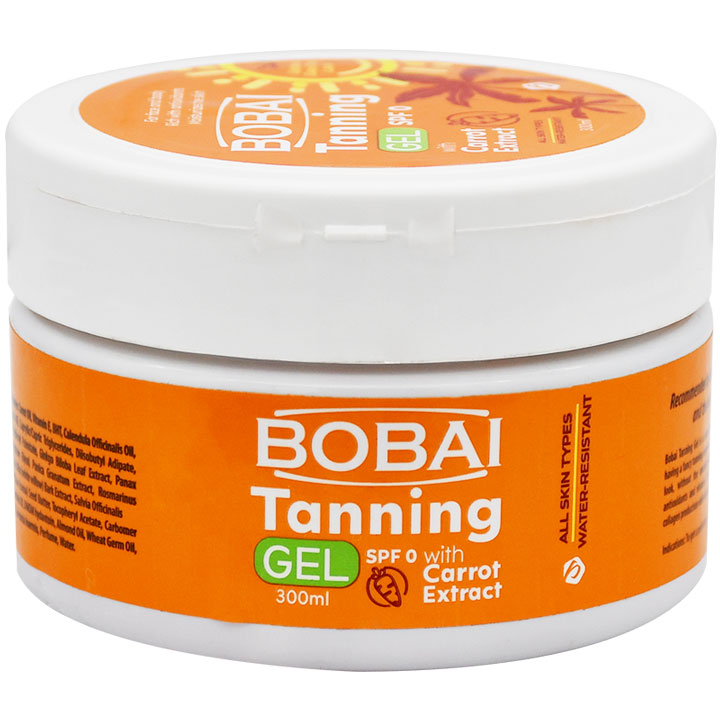 Bobai Tanning (SPF 0) With Carrot Extract Gel 300ml