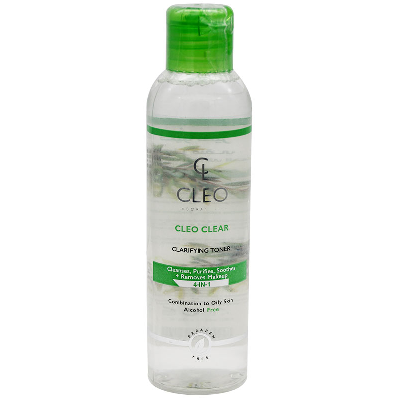Cleo Clear Clarifying Toner For Oily Skin 180ml