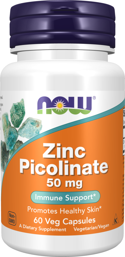 Now Zinc Picolinate 50mg 60 Capsules