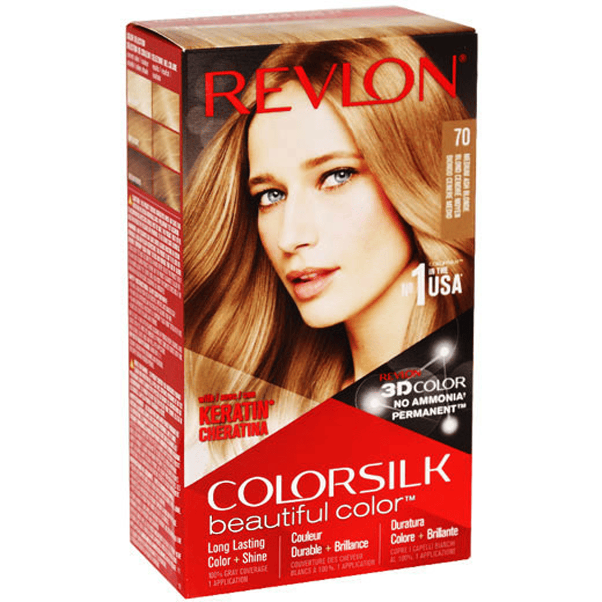 Revlon Colorsilk Medium Ash Blonde/70
