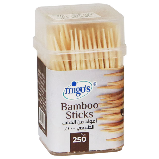 Migos Bamboo Sticks 250 pieces