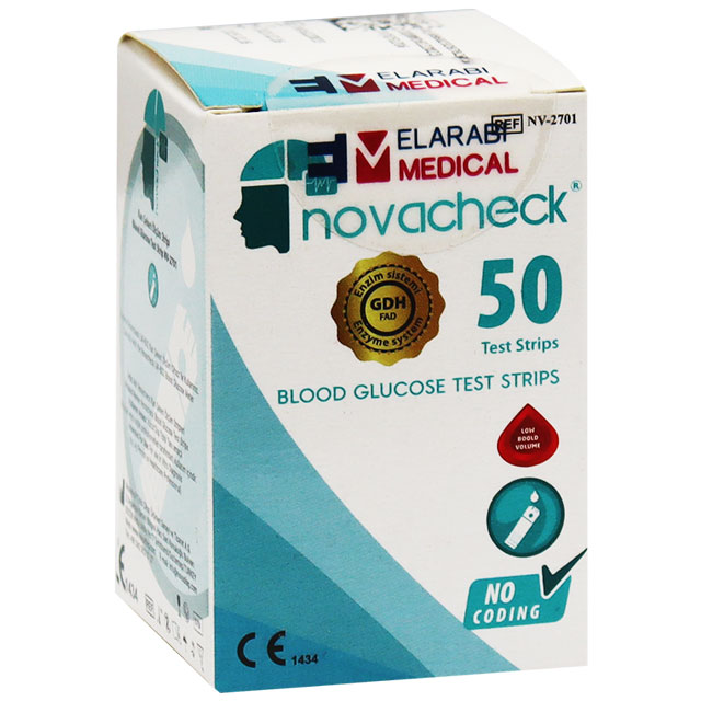 Novacheck Blood Glucose Test 50 Strips/NV-2701