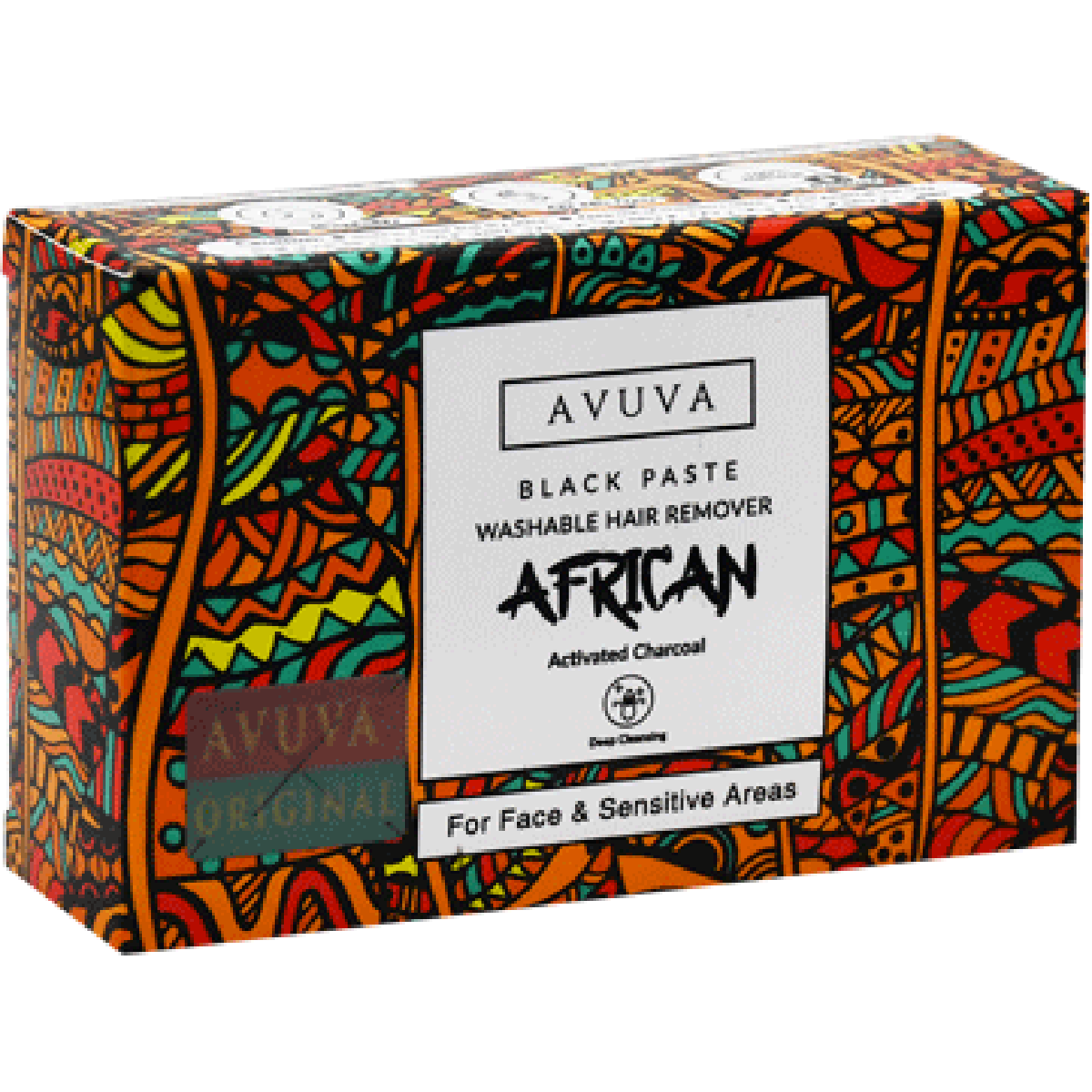 Avuva African Hair Remover Black Paste 100gm