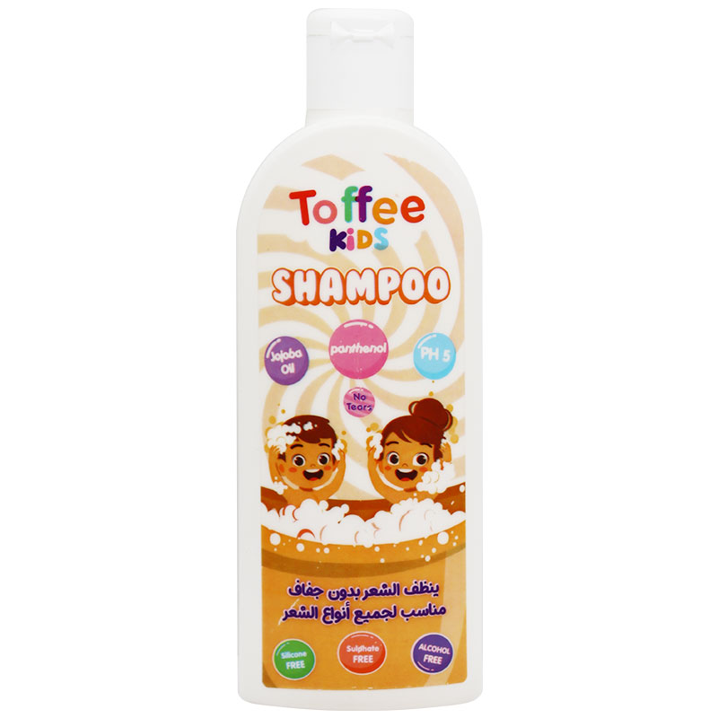 Toffee Kids Shampoo for All Hair Types 250ml