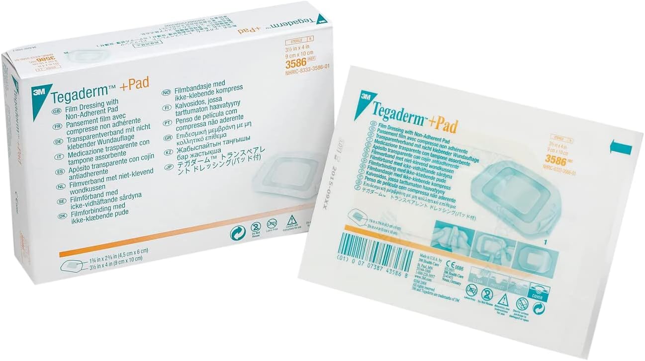 Film Dressing Tegaderm + Pad (Water Proof) 9X10cm (3586)