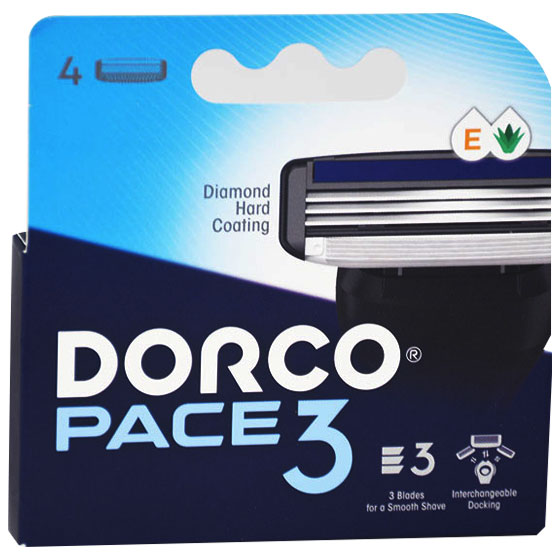 Dorco Pace 3 ( Blades 4pieces )