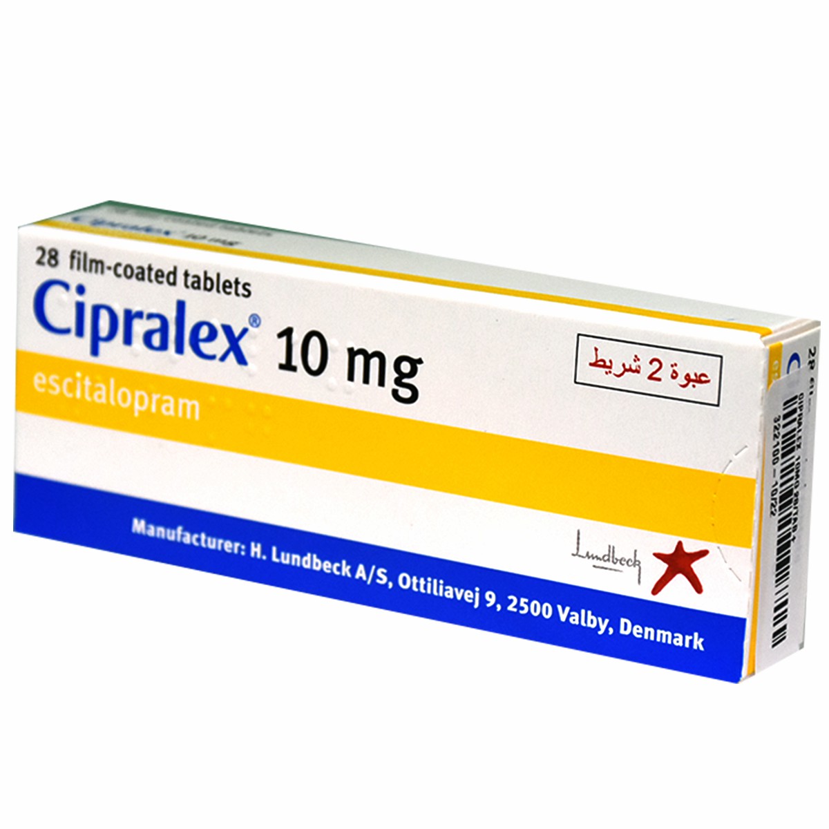 Cipralex 10mg 28 Tablets