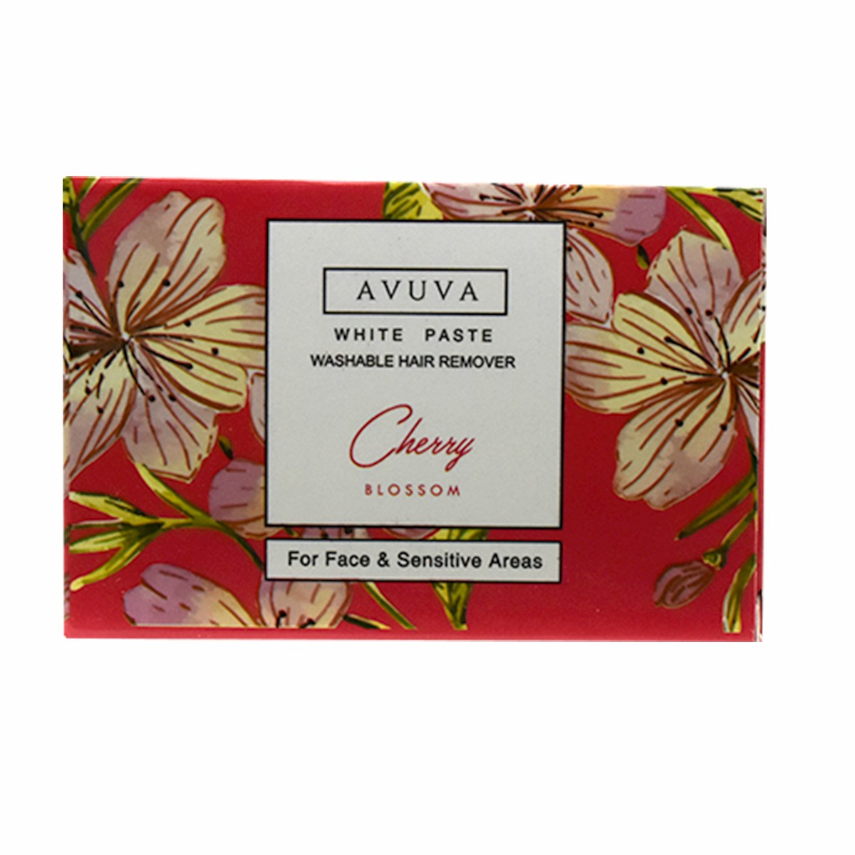 Avuva Cherry Blossom Hair Remover White Paste 100gm