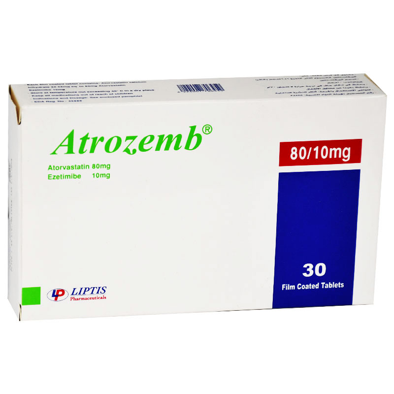 Atrozemb 80/10mg 30 Film Coated Tablets