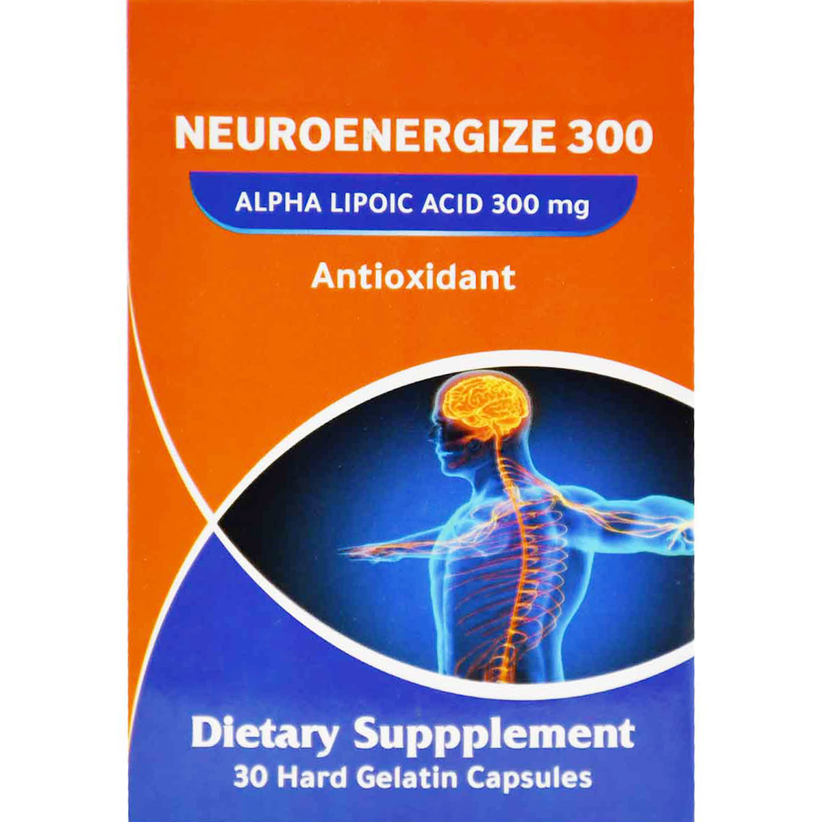 Neuroenergize 300 - 30 Hard Gelatin Capsules