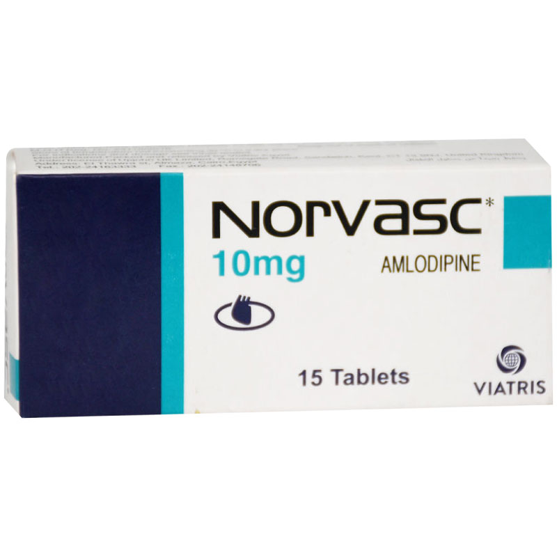 Norvasc 10mg 15 Tablets