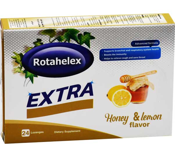 Rotahelex Extra Honey and Lemon 24 Lozenges