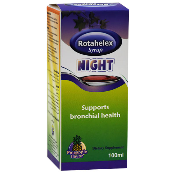 Rotahelex Night Pineapple Flavor Syrup 100ml