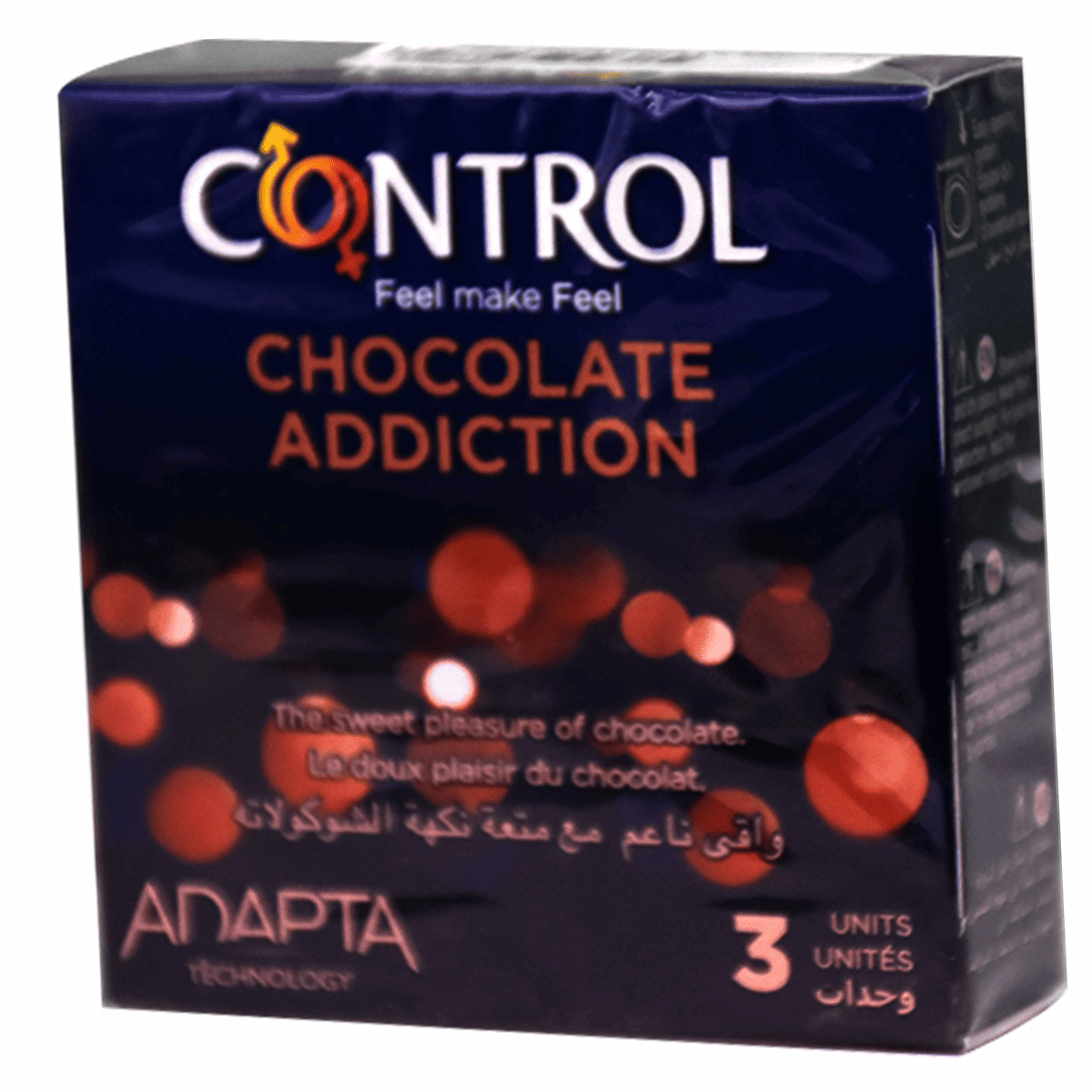 Control Adapta Chocolate Addict 3Condoms