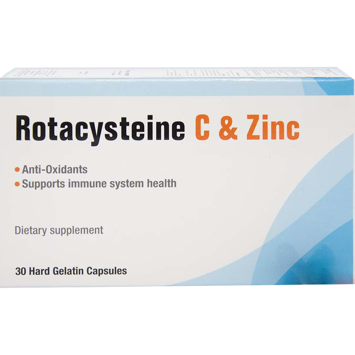 Rotacysteine C and Zinc 30 Hard Gelatin Capsules