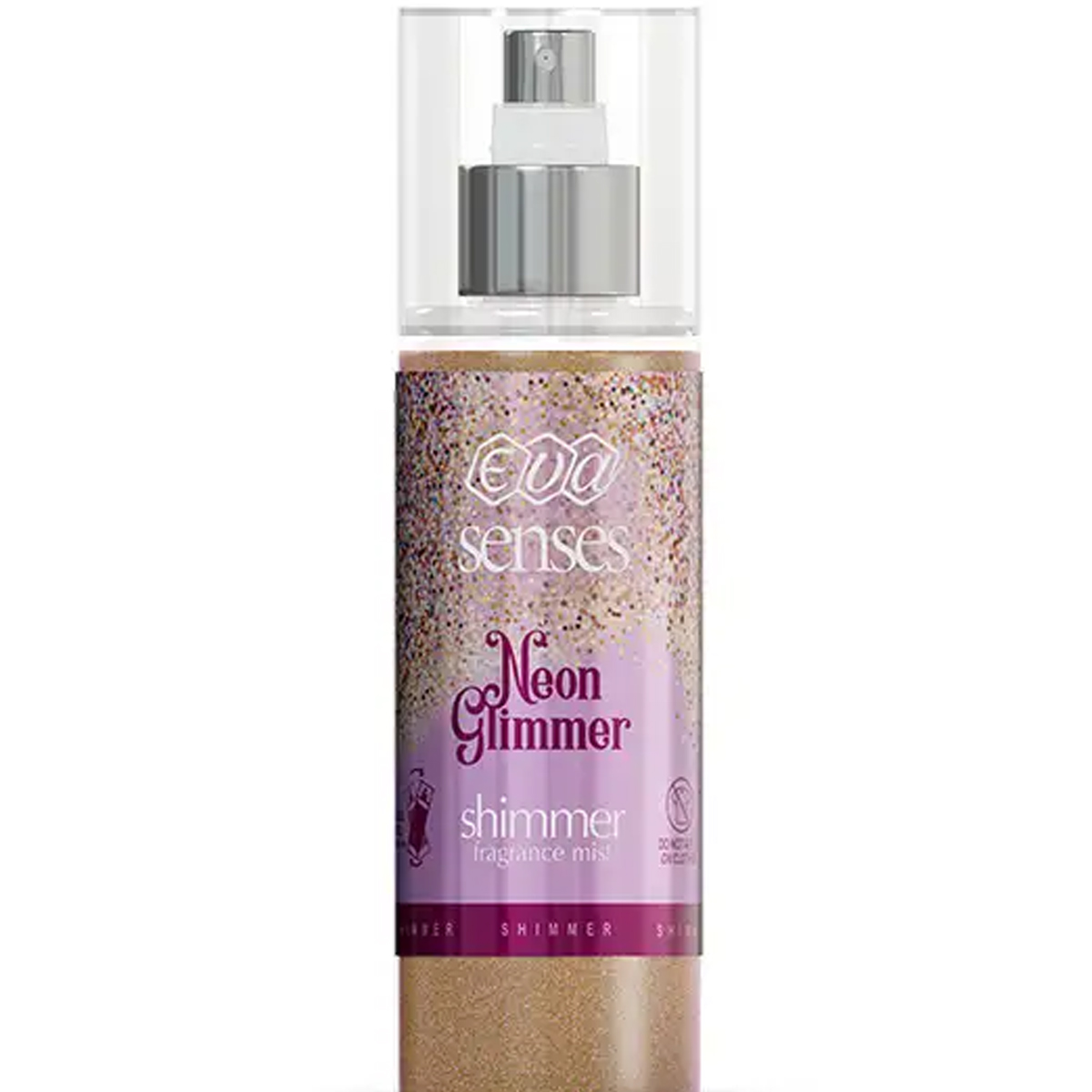 Eva Senses Neon Glimmer Shimmer Body Mist for Women 150ml