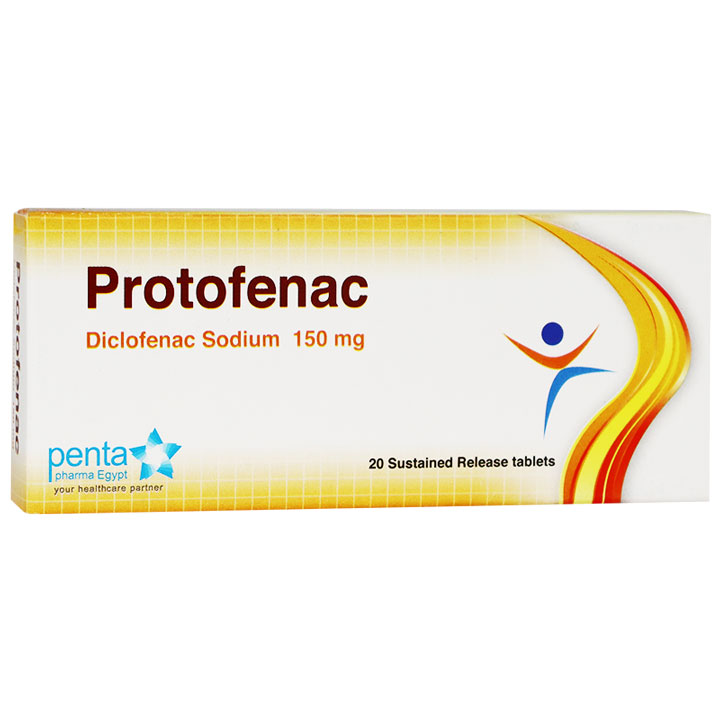 Protofenac 150mg 20 Sustained Release Tablets
