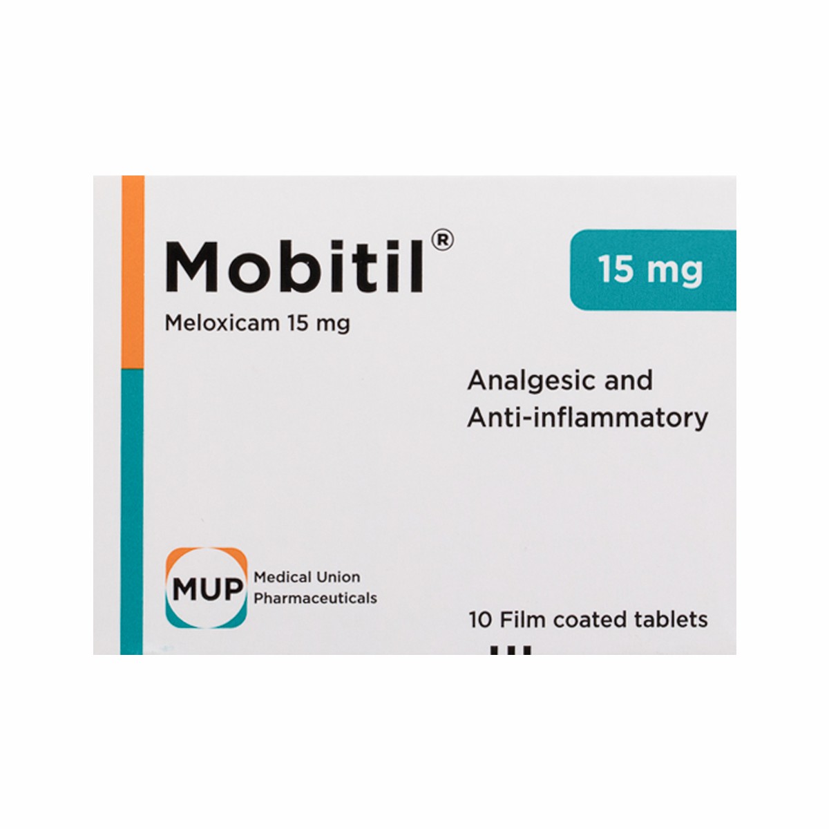 Mobitil 15mg 10 Tablets