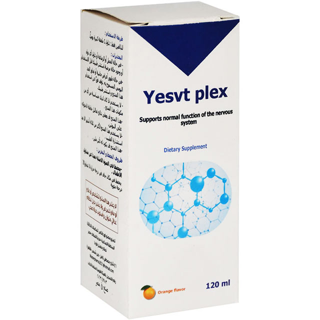 Yesvt Plex 120 ml Orange Flavor Syrup