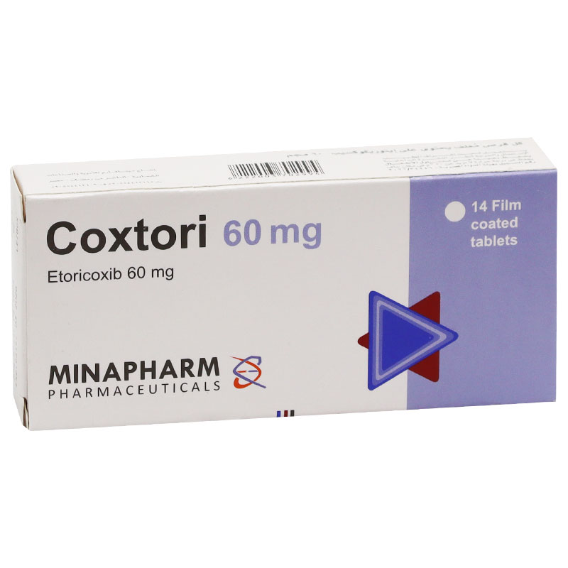 Coxtori 60mg 14 Film Coated Tablets