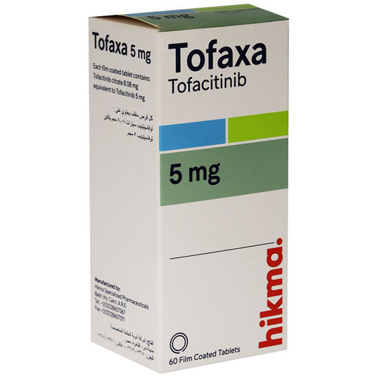 Tofaxa 5mg 60 Film Coated Tablets