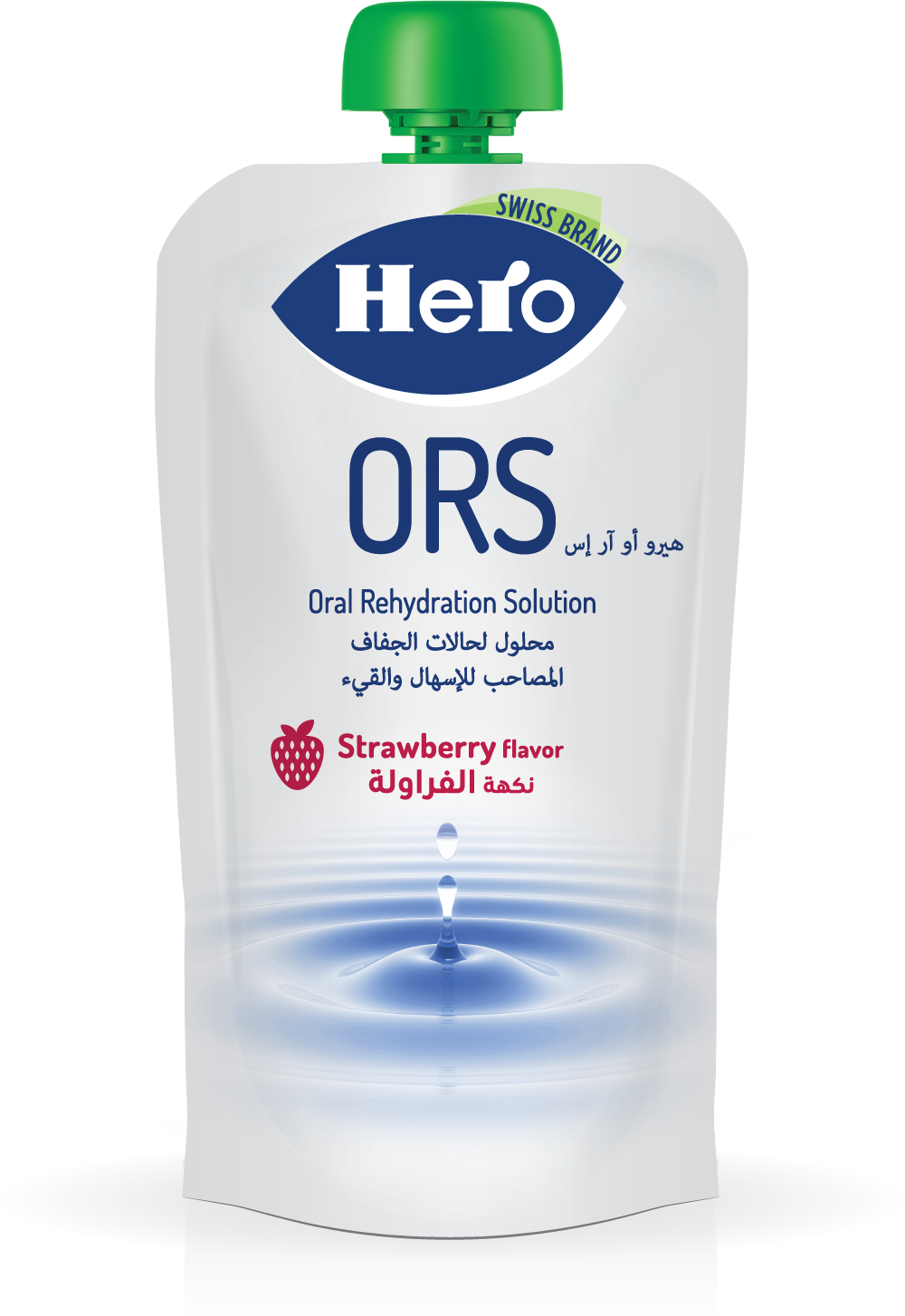 Hero ORS Oral Rehydration Solution 200ml with Strawberry Flavor