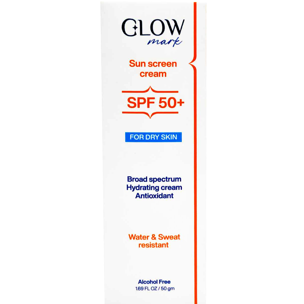 Glowmark Sunscreen SPF(50+) Cream for Dry Skin 50 gm