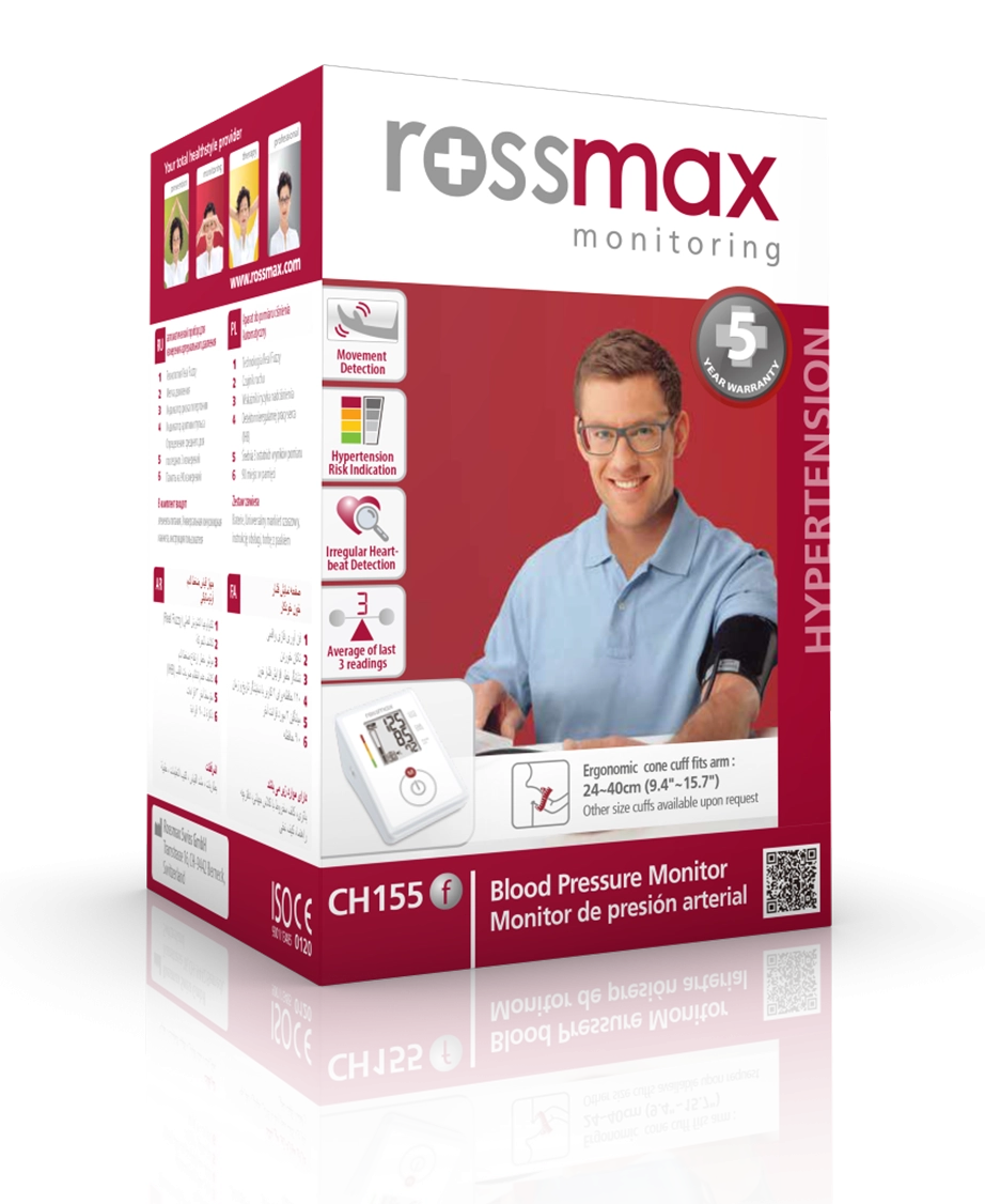 Rossmax Arm Pressure Monitor (Ch155)