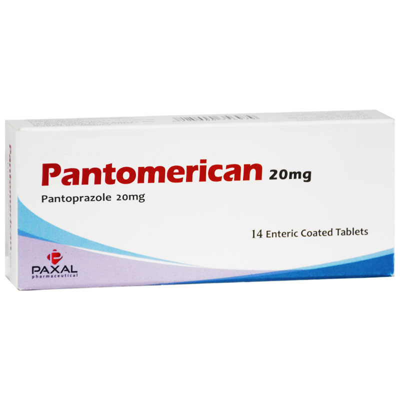Pantomerican 20mg 14/Entric Coated Tablets