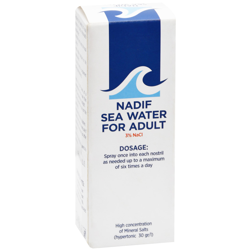 Nadif Sea Water 3% for Adults Nasal Spray 50ml