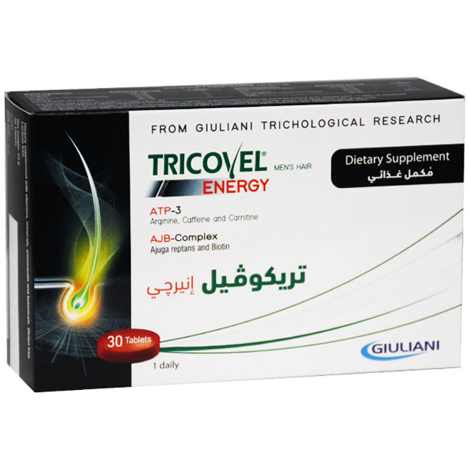 Tricovel Energy 30/Tablets